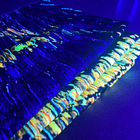 Black Light Starry Night Over the Rhone Vincent Van Gogh Big Wall Tapestry New - Picture 10 of 11